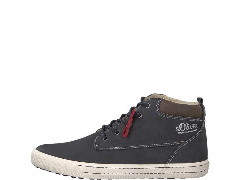 Kotníkové Boty kozačky S.Oliver, modré, zateplené, velikost 41