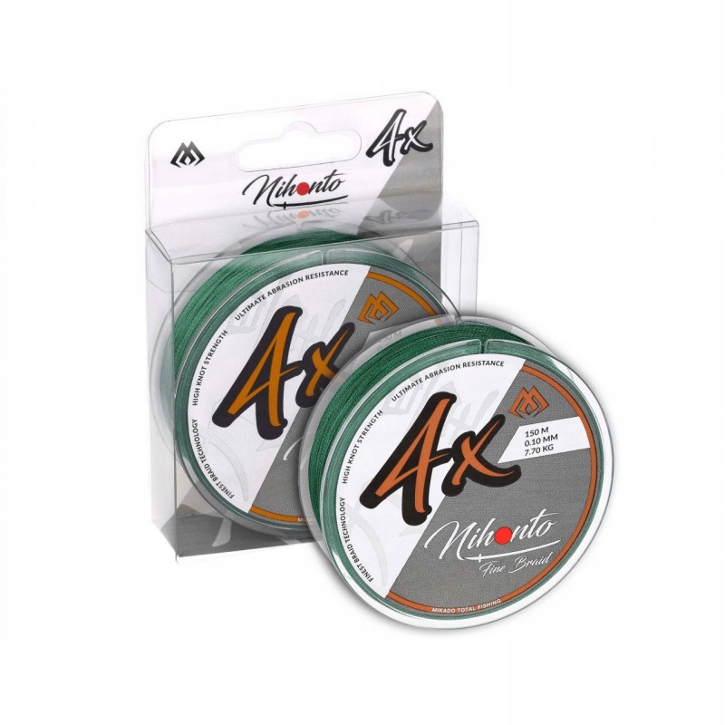Mikado Nihonto Fine Braid green 0.16mm 12.5kg