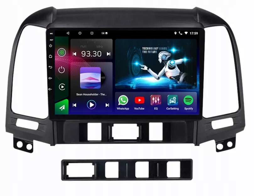 RADIO GPS ANDROID HYUNDAI SANTA FE 2006-2012 16GB