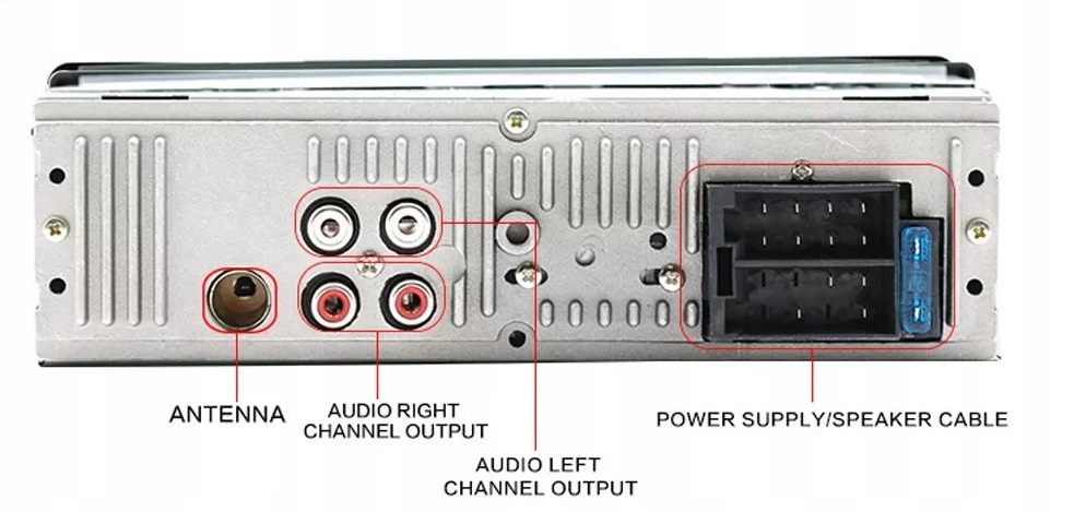 RADIO 1DIN BLUETOOTH USB SD AUX MP3 EAN 5904316113179