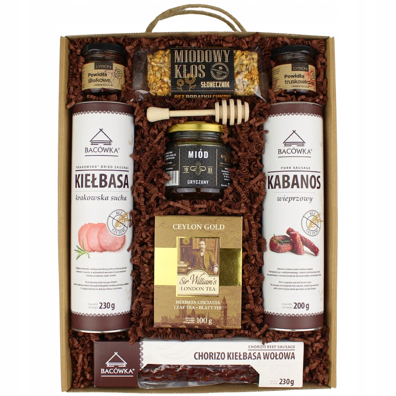 Levně Krabička s rukojetí, dárkový koš „Ugo“ PP/0132