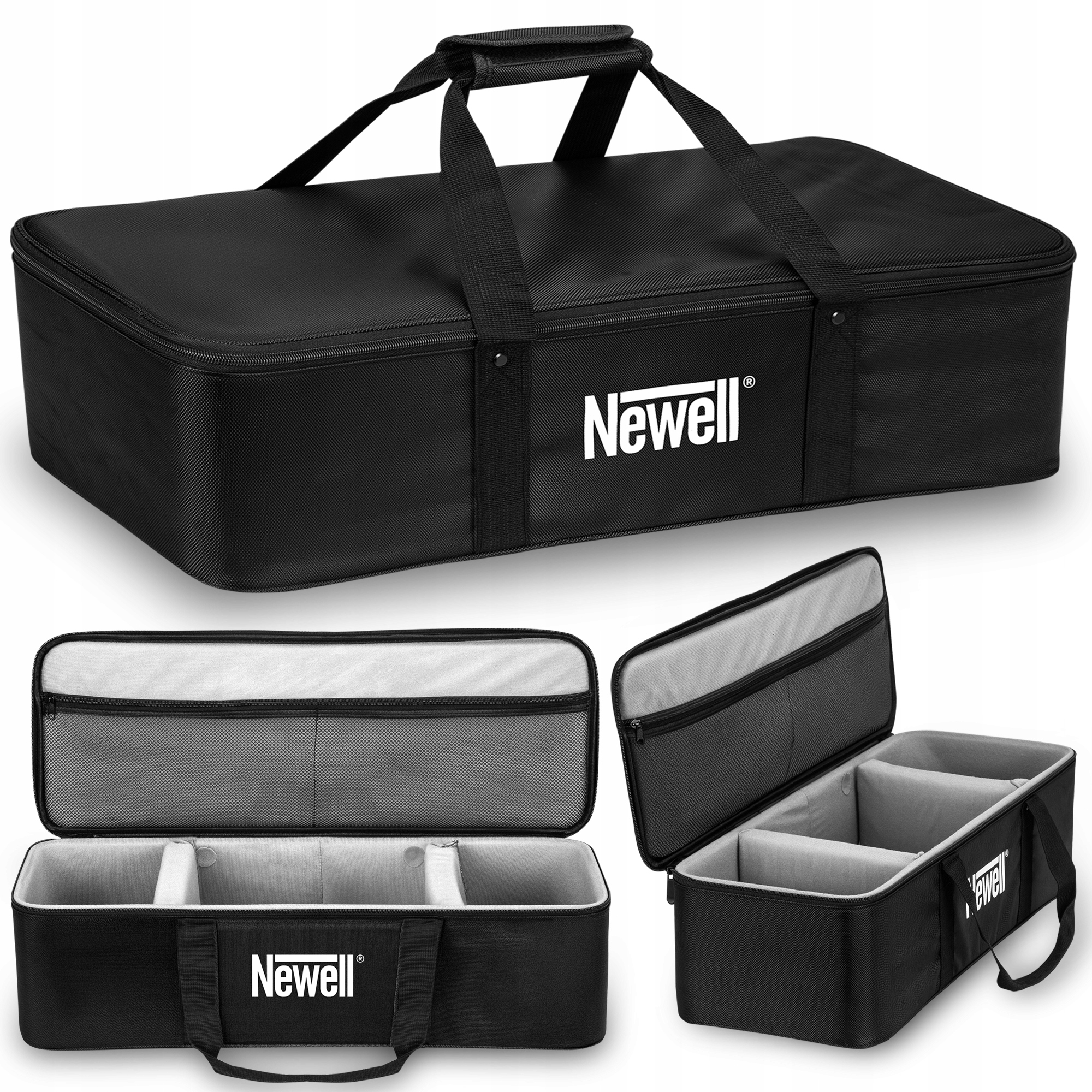 Torba transportowa Newell do lamp Led usztywniana kieszenie na akcesoria