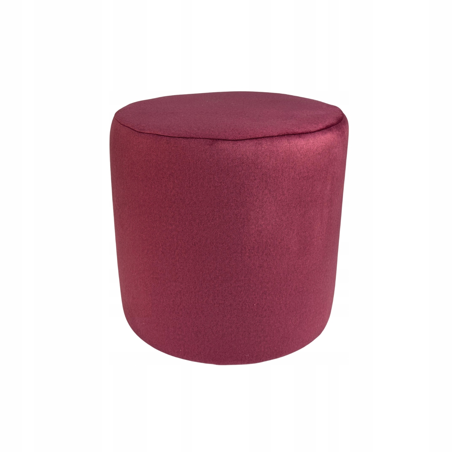 Taburet kulatá fuchsiová, snadno čistitelná, nehořlavá, velurová
