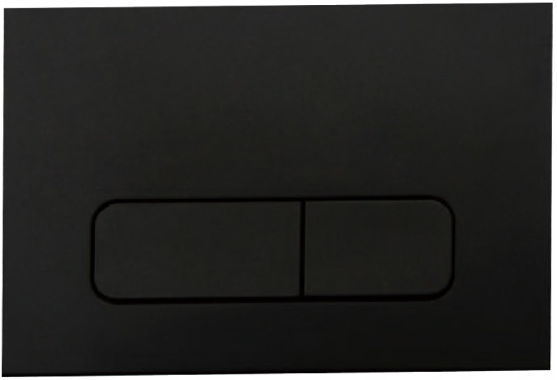 Splachovací tlačítko Wc černá matná Moha pro stojan Geberit Sigma UP320 UP720