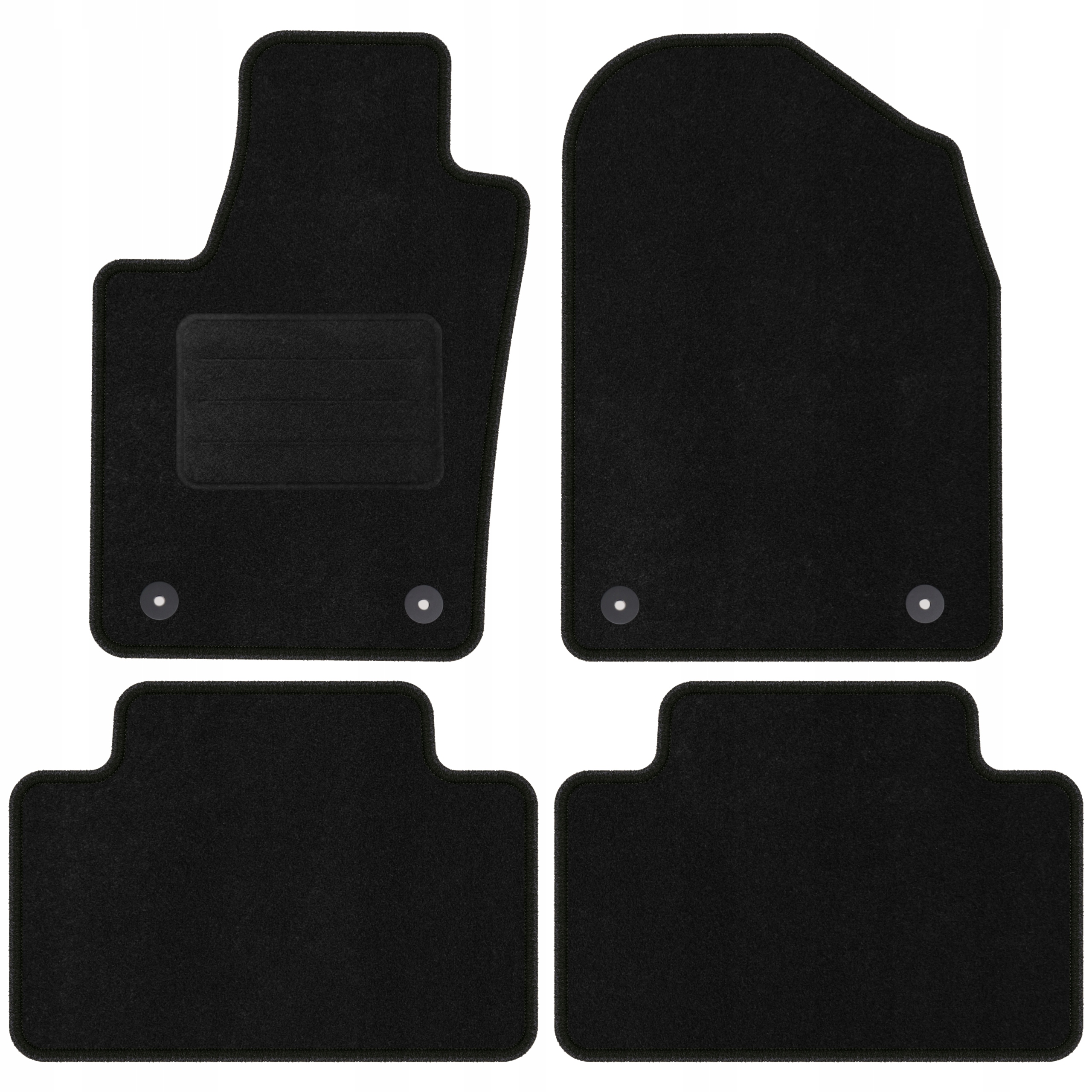 Dywaniki Jeep Grand Cherokee IV 2010- Basic Texer