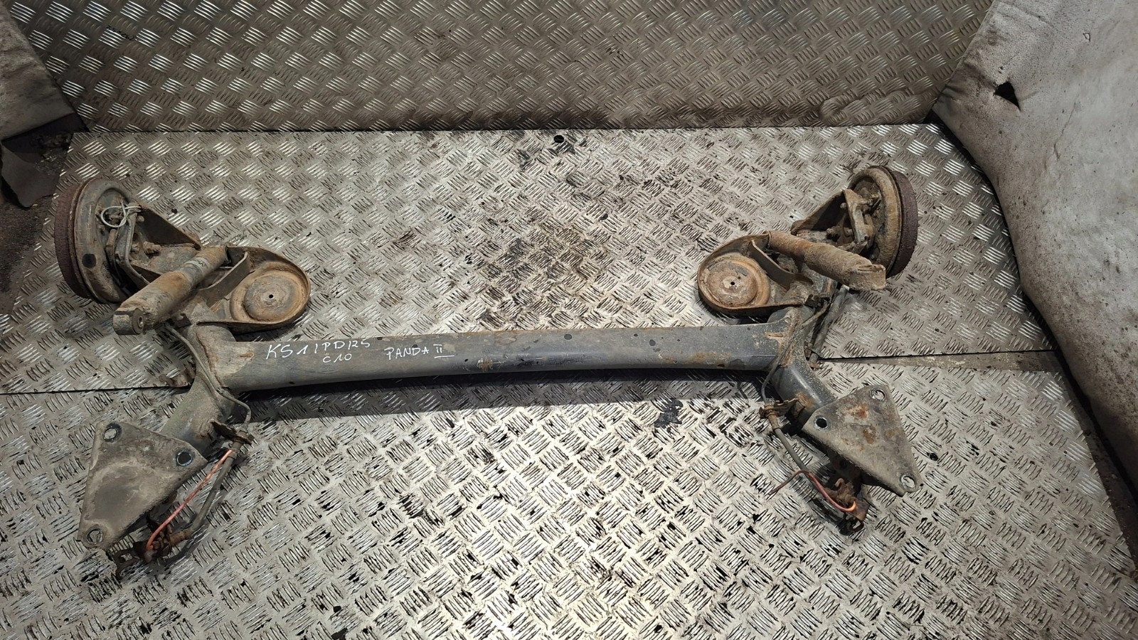 achsträger heck FIAT PANDA II