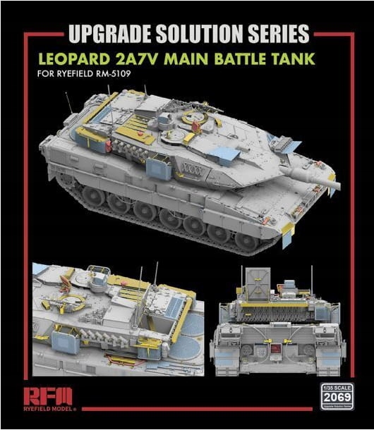 Upgrade řešení pro hlavní bojový tank Leopard 2A7V (RFM-5109) 1:35 Rye