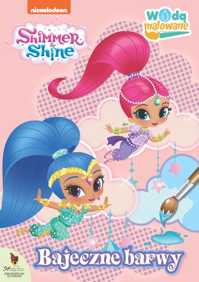 

Shimmer i Shine Wodą malowane Bajeczne barwy Kd