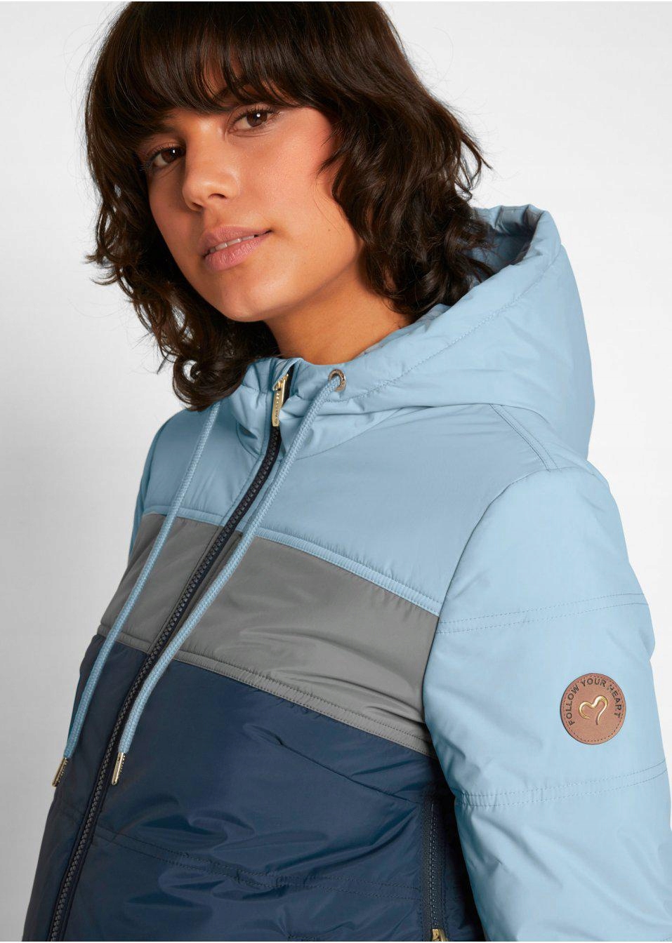 42 Bonprix KURTKA CIĄŻOWA Z WSTAWKĄ Rozmiar 42