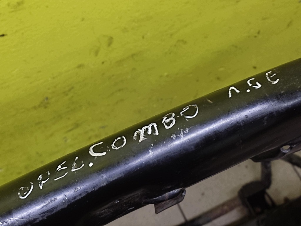 OPEL COMBO C axle beam axle beam subframe