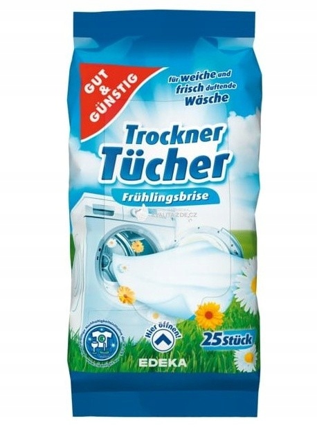 

G&g Chusteczki Zapachowe do Suszenia 25 szt De