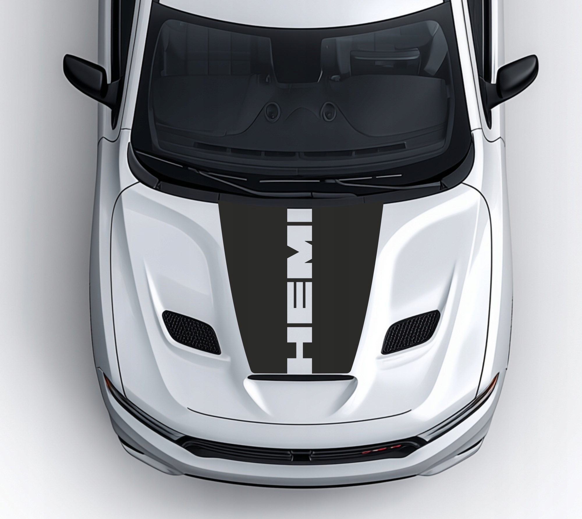 Samolepka na kapotu na auto Dodge Durango Hemi fólie