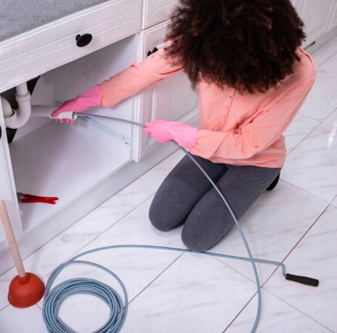 SPRĘŻYNA SPIRALA DO PRZEPYCHANIA RUR ŻMIJKA 3M Długość 3 m