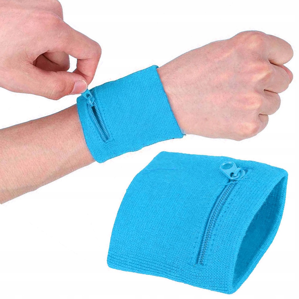 

Opaska Na Rękę Nadgarstek Frotka Na Zamek Sport