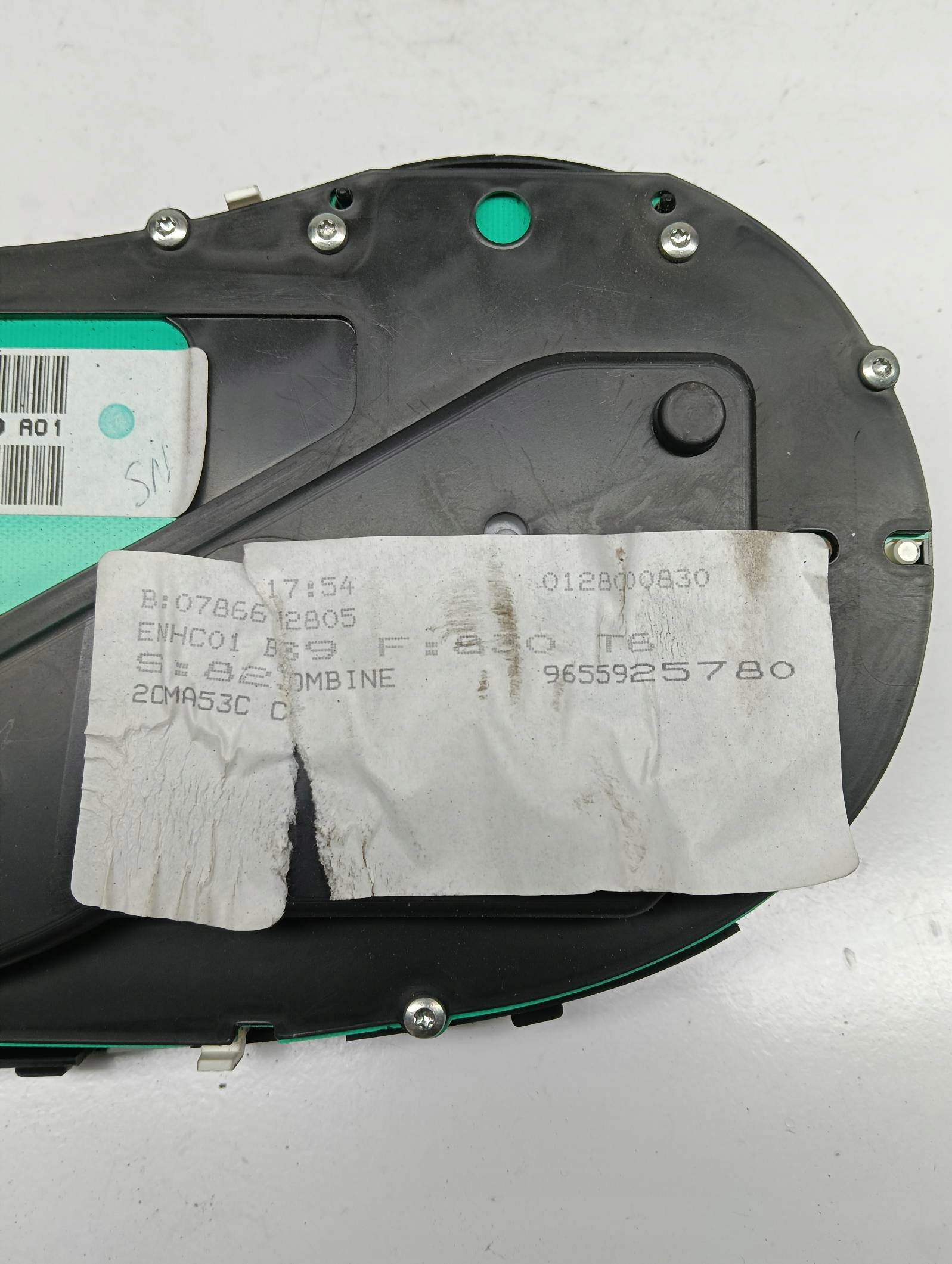 dials Peugeot 307 1.6 16V 9655925780