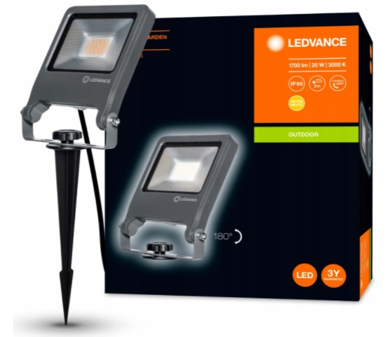 Endura Garden Flood 20W 830 Sp 6861