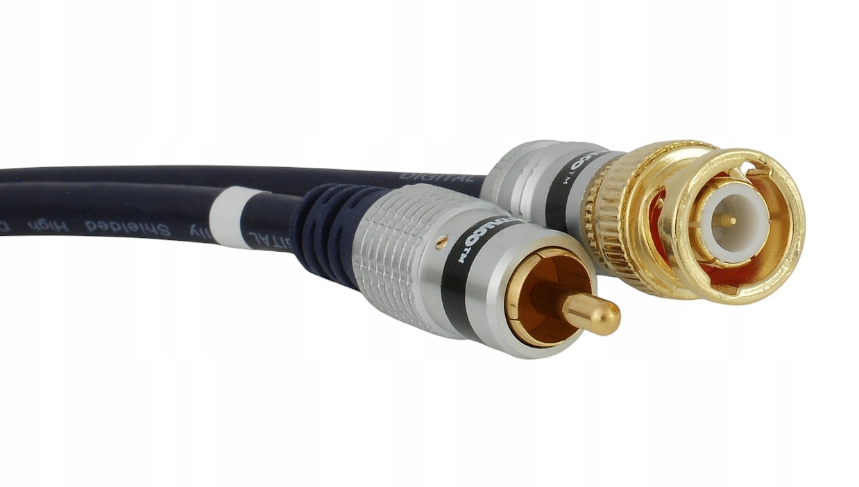 Kabel BNC Wtyk - RCA CHINCH Wtyk VITALCO 2m