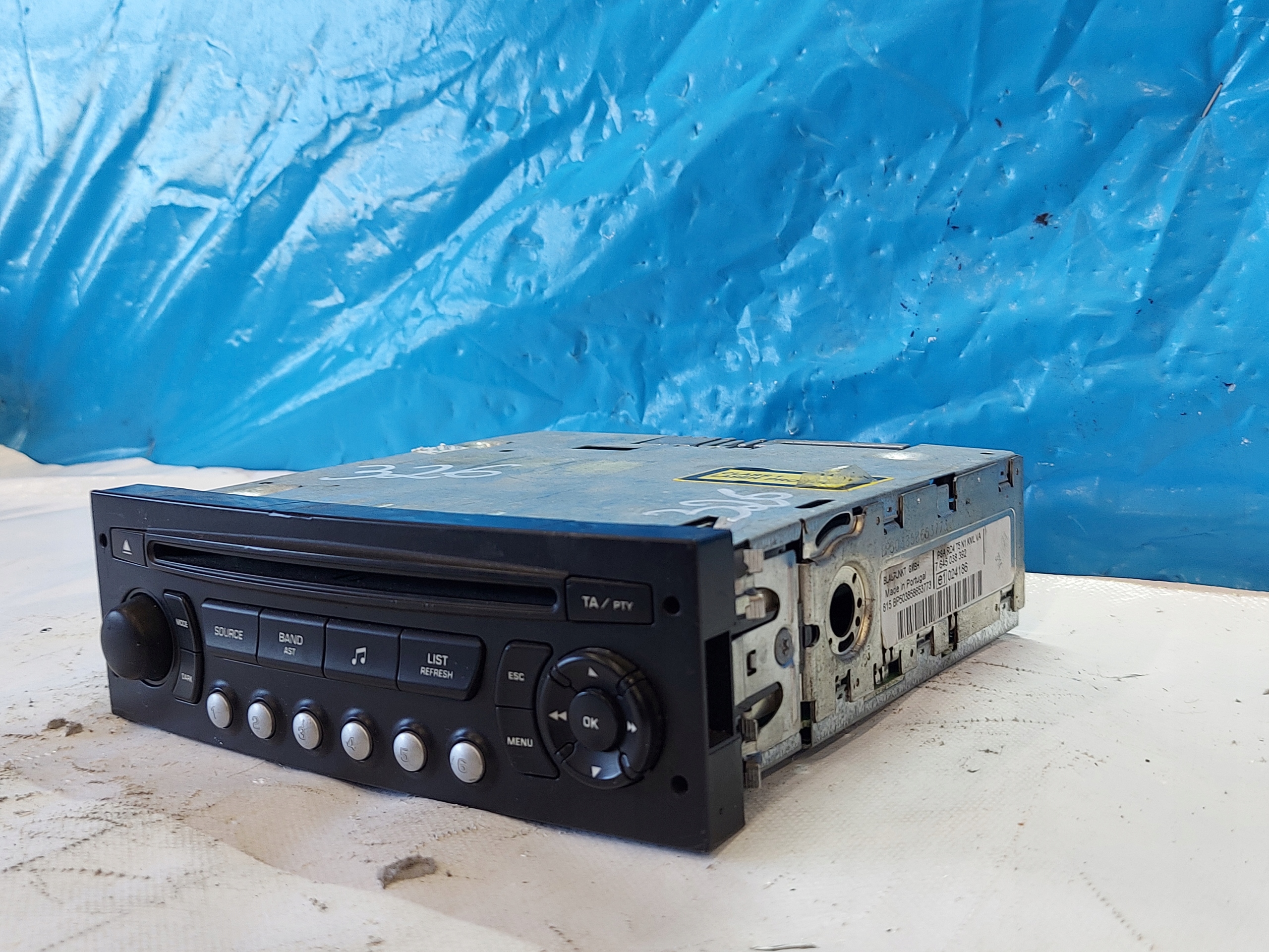 RADIO EKRAN PEUGEOT 307 7645038392