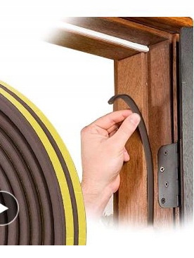 USZCZELKA SAMOPRZYLEPNA WYCISZAJĄCA DO DRZWI OKIEN 9mm*2mm*5m typ I BRĄZ Kod producenta USZCZELKA SAMOPRZYLEPNA DO DRZWI OKIEN F040