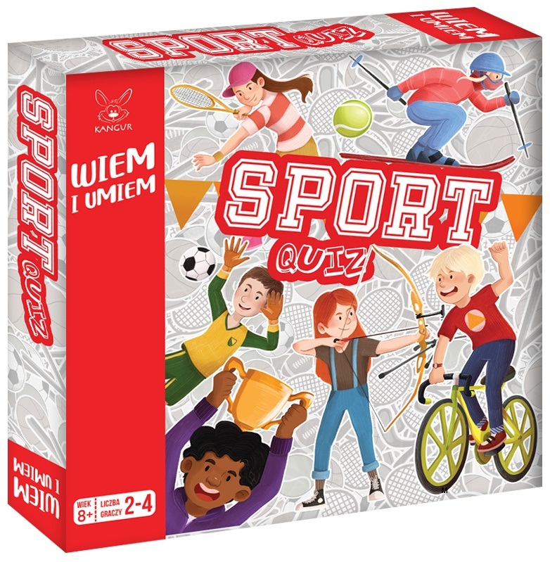 Gra planszowa Kangur Wiem i Umiem Sport Quiz M