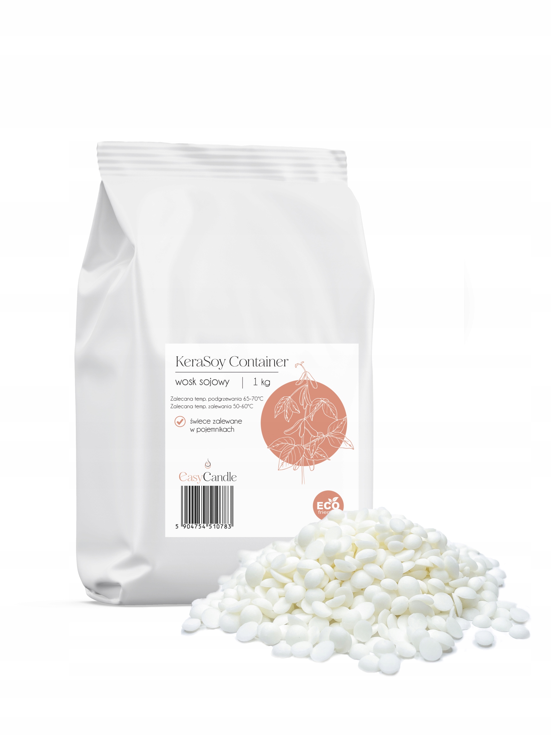

Wosk sojowy KeraSoy Container do świec 1 kg