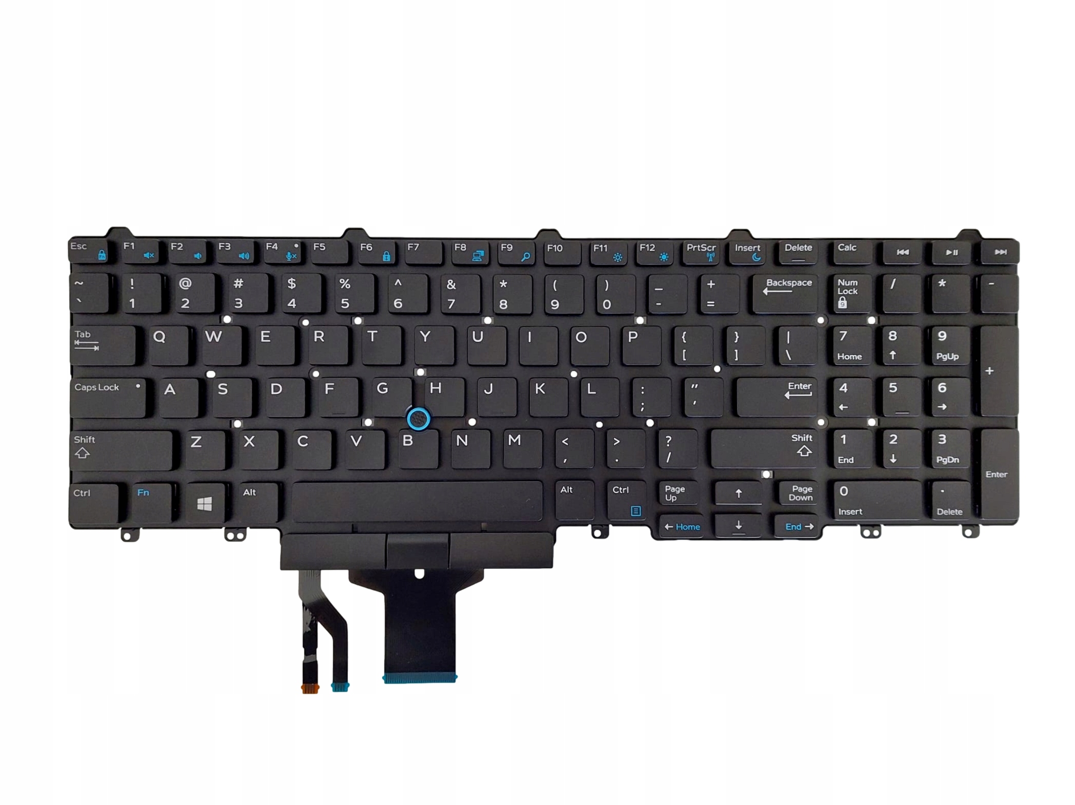 Klávesnice Dell E5550 E5570 E5580 5550 3510 7510 7710 Originál Us