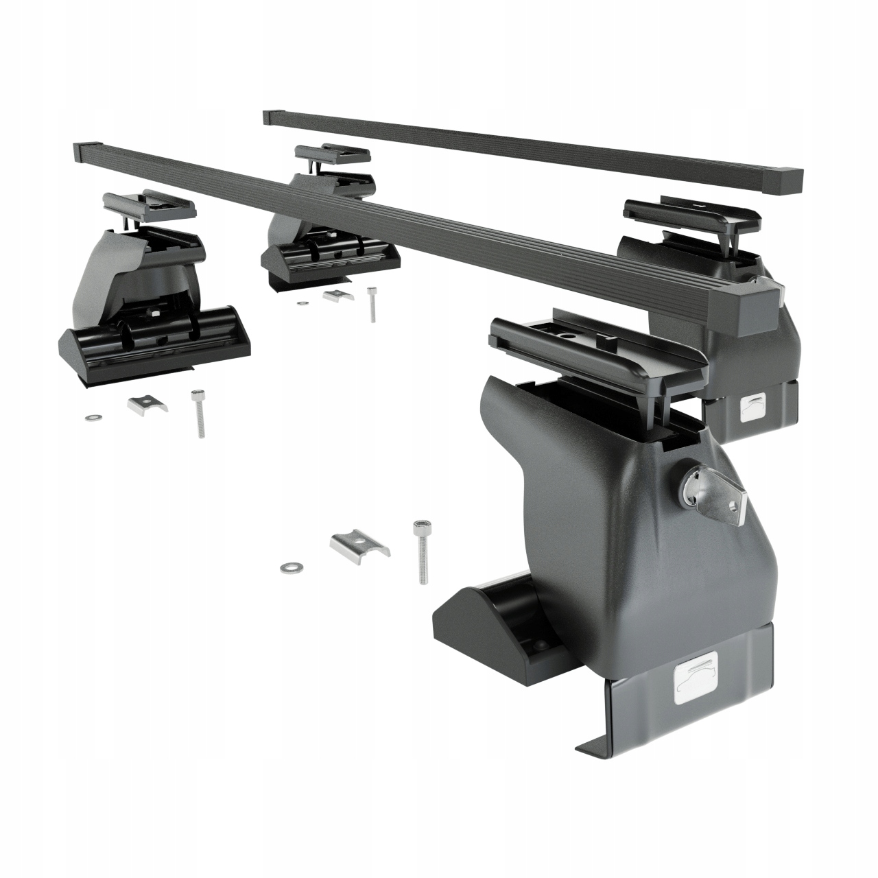 BAGAŻNIK DACHOWY do Toyota Corolla Verso mk II Minivan - 2004-2007 O Producent AMOS