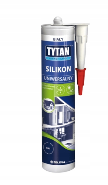 Silikon Uniwersalny Biały - Tytan 280ml