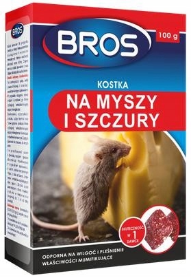 

Trutka Kostka na myszy i szczury 100g Bros