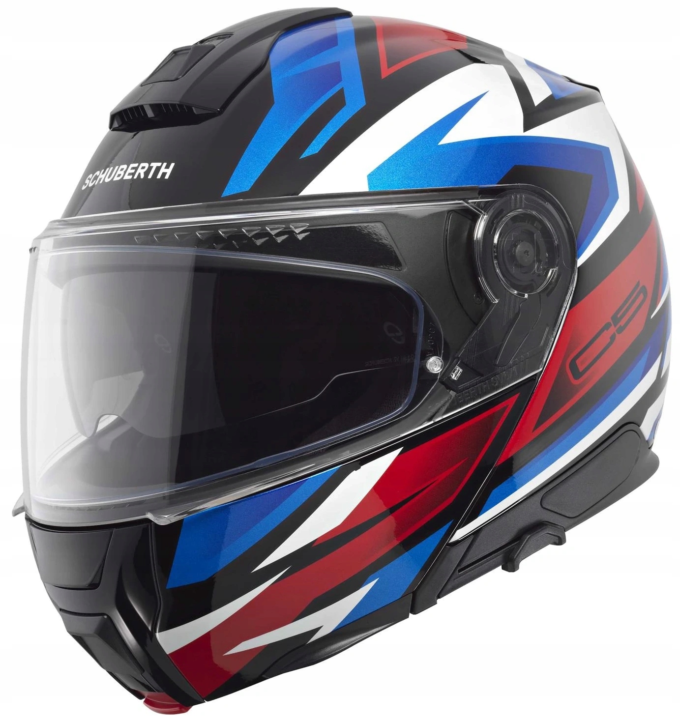 Schuberth C5 Zenith Blue Motocyklová Prilba S Čeľusťou M
