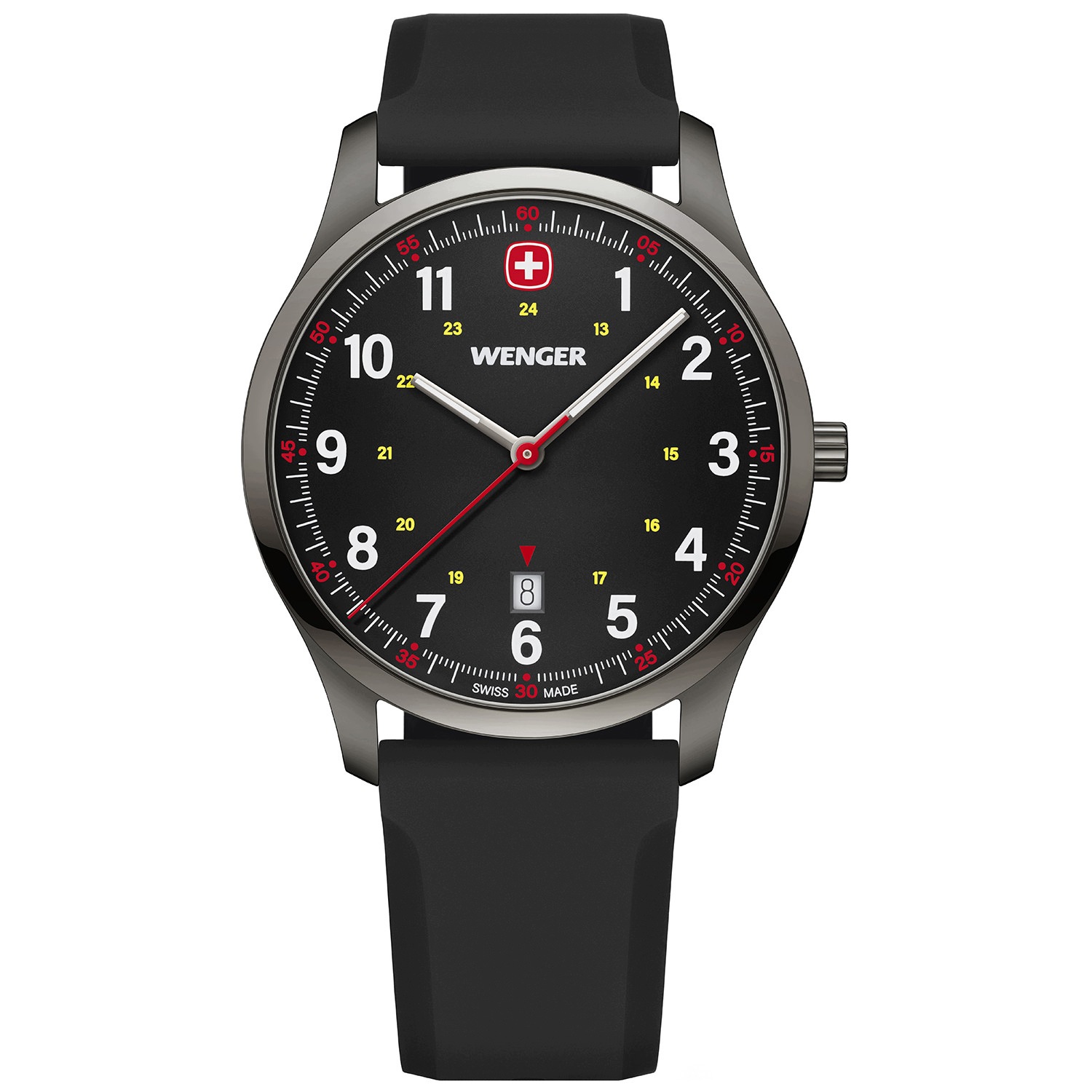 Pánské Hodinky Wenger 01.1441.135 černý pásek