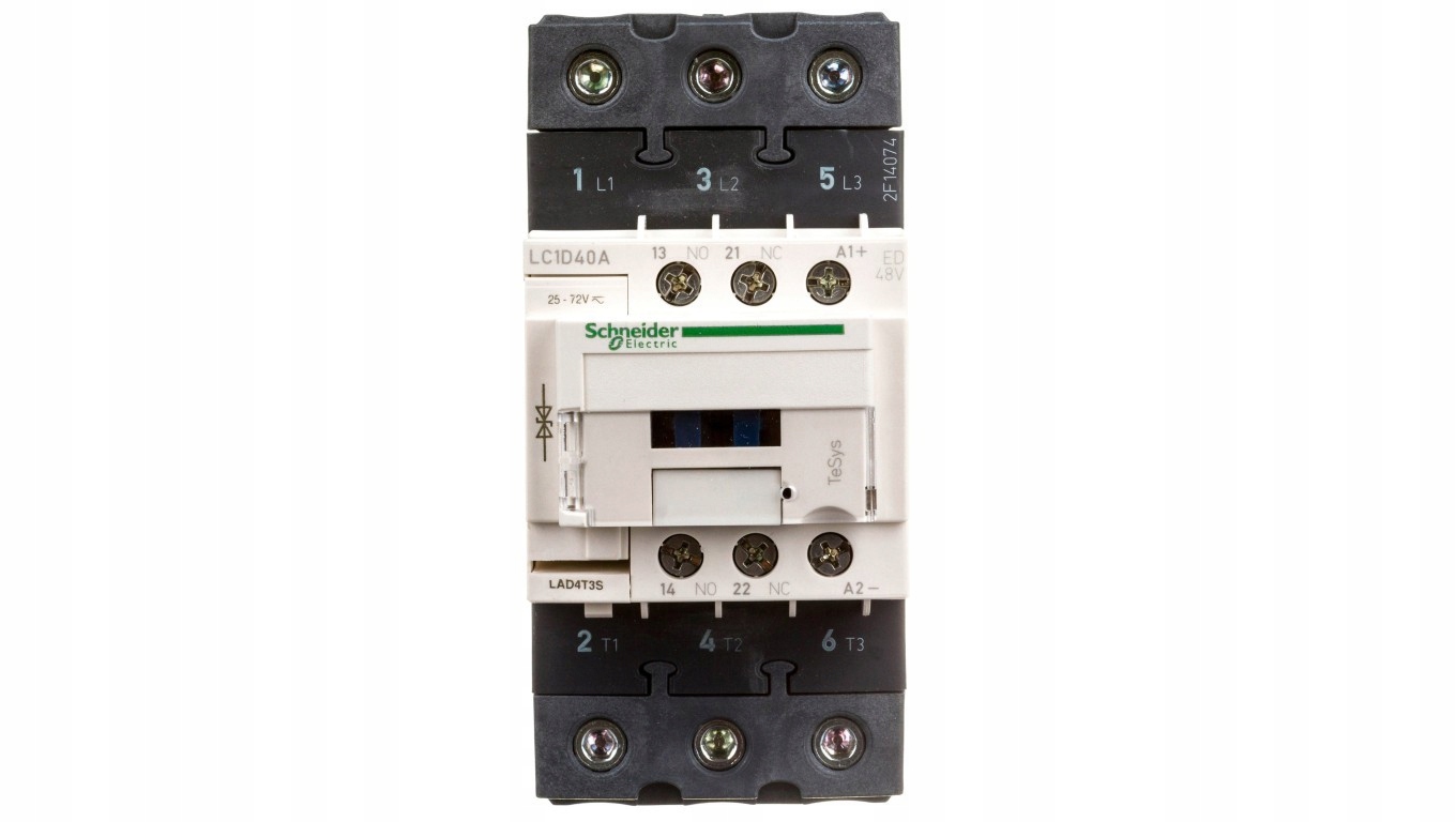Stycznik mocy 40A 3P 48V DC 1Z 1R (evk) LC1D40AED