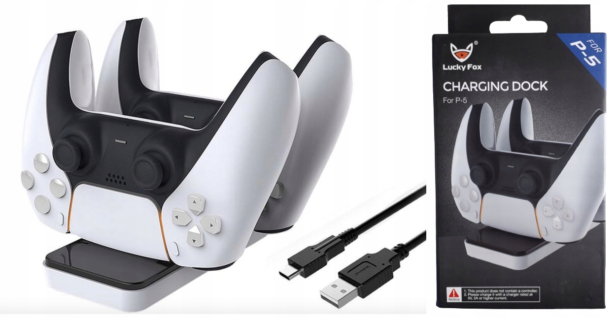 

PS5 Ładowarka Stacja 2 Pady Bardzo