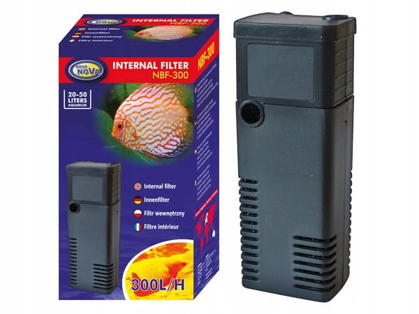 

Aqua Nova NBF-300 Filtr Wewnętrzny Akwarium 20-50L