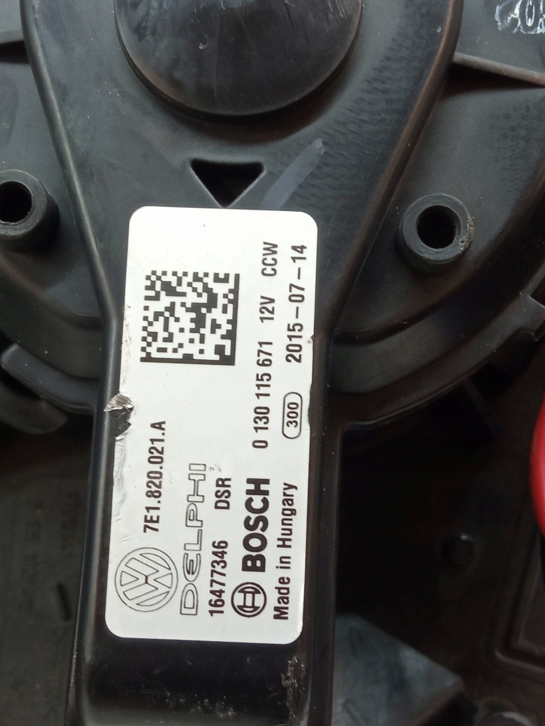 ohřívač 7E1820005AC VW Volkswagen Transporter VI (2015-2024) T6
