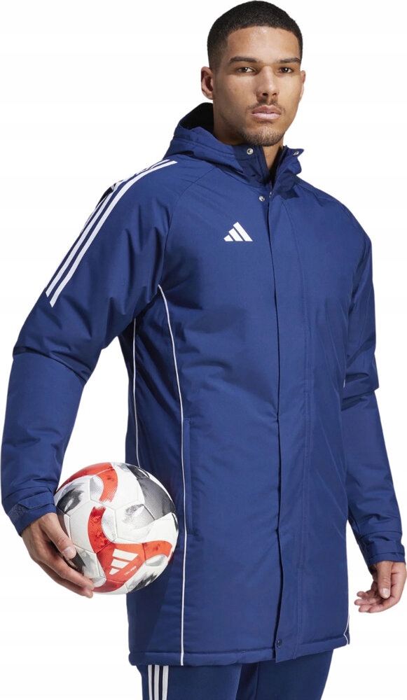 Pánská Bunda Adidas Tiro 24 Stadium Parka Modrá IR9495 vel. 2XL