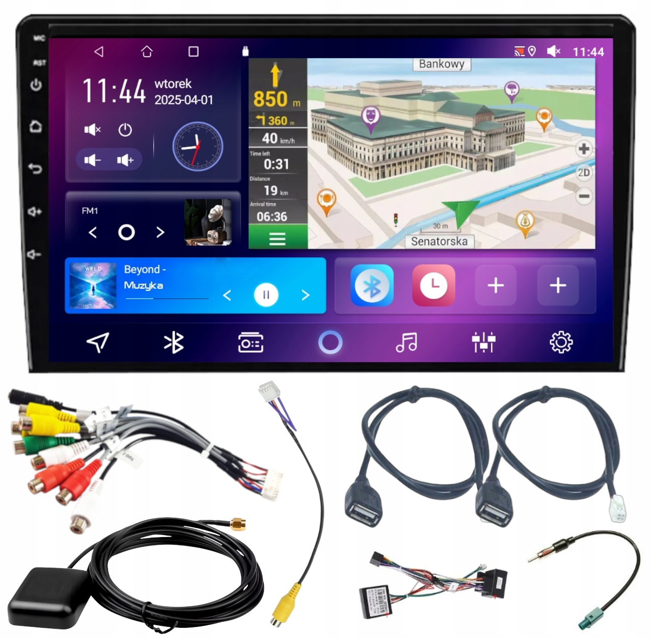 Autorádio Carplay Peugeot Partner 2008-2018 Wifi Android 4GB 64GB