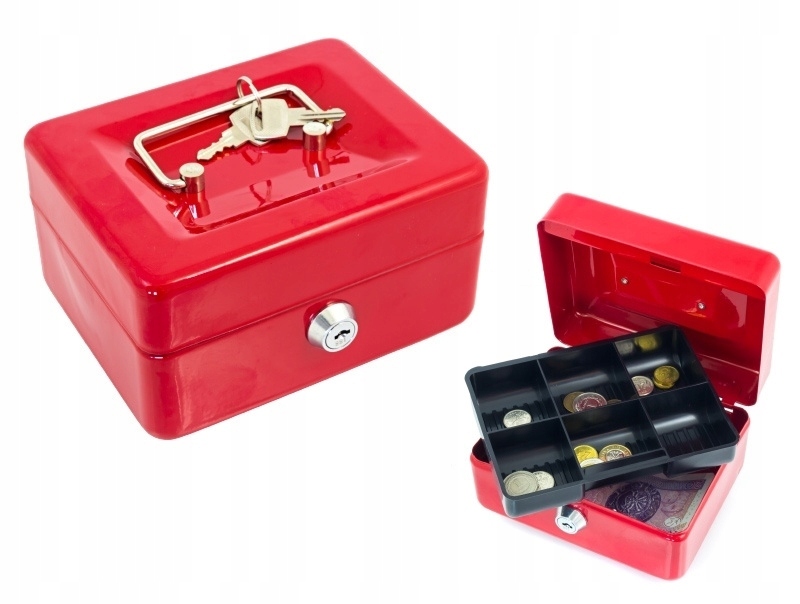 

Kasetka Metalowa Na Skarby Mała Sejf Miniaturowy