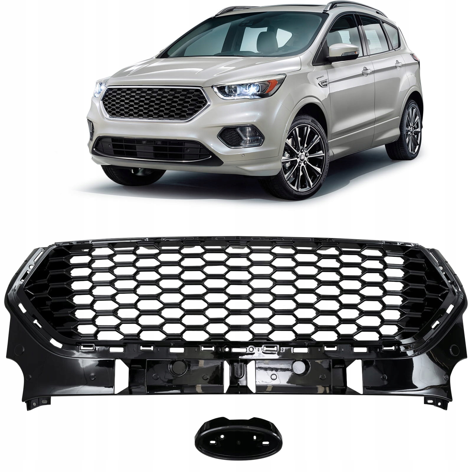 GRILL VIGNALE FORD KUGA II MK2 2016-2019 PO LIFTINGU