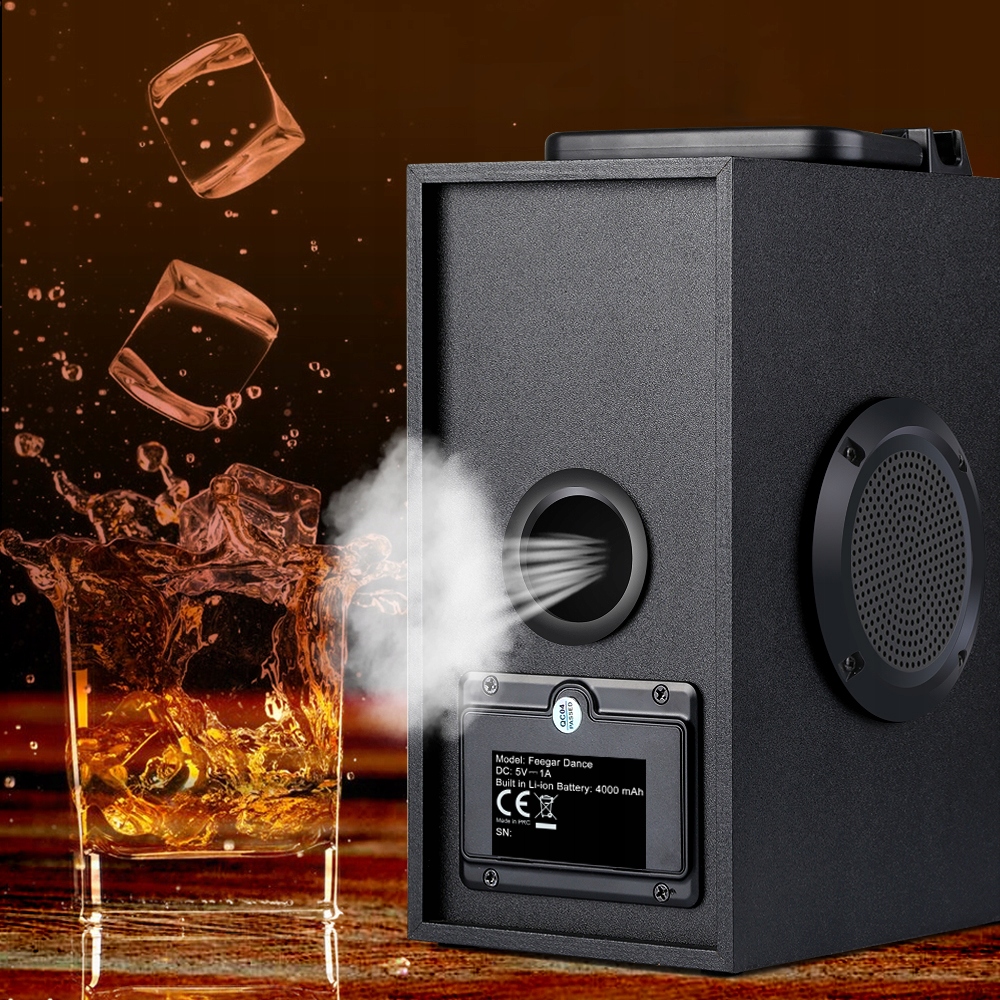 Głośnik Bluetooth Feegar Mikrofon Radio USB SD AUX Moc 30 W