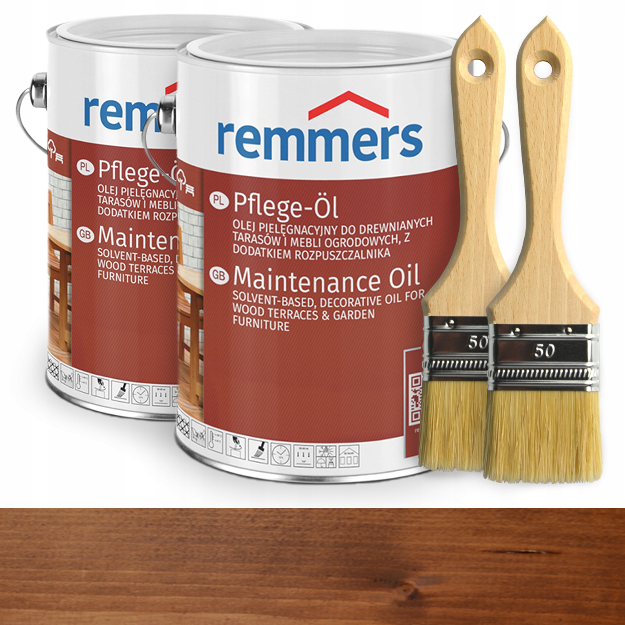 

Remmers Pflege-ol olej do drewna 10L Orzech