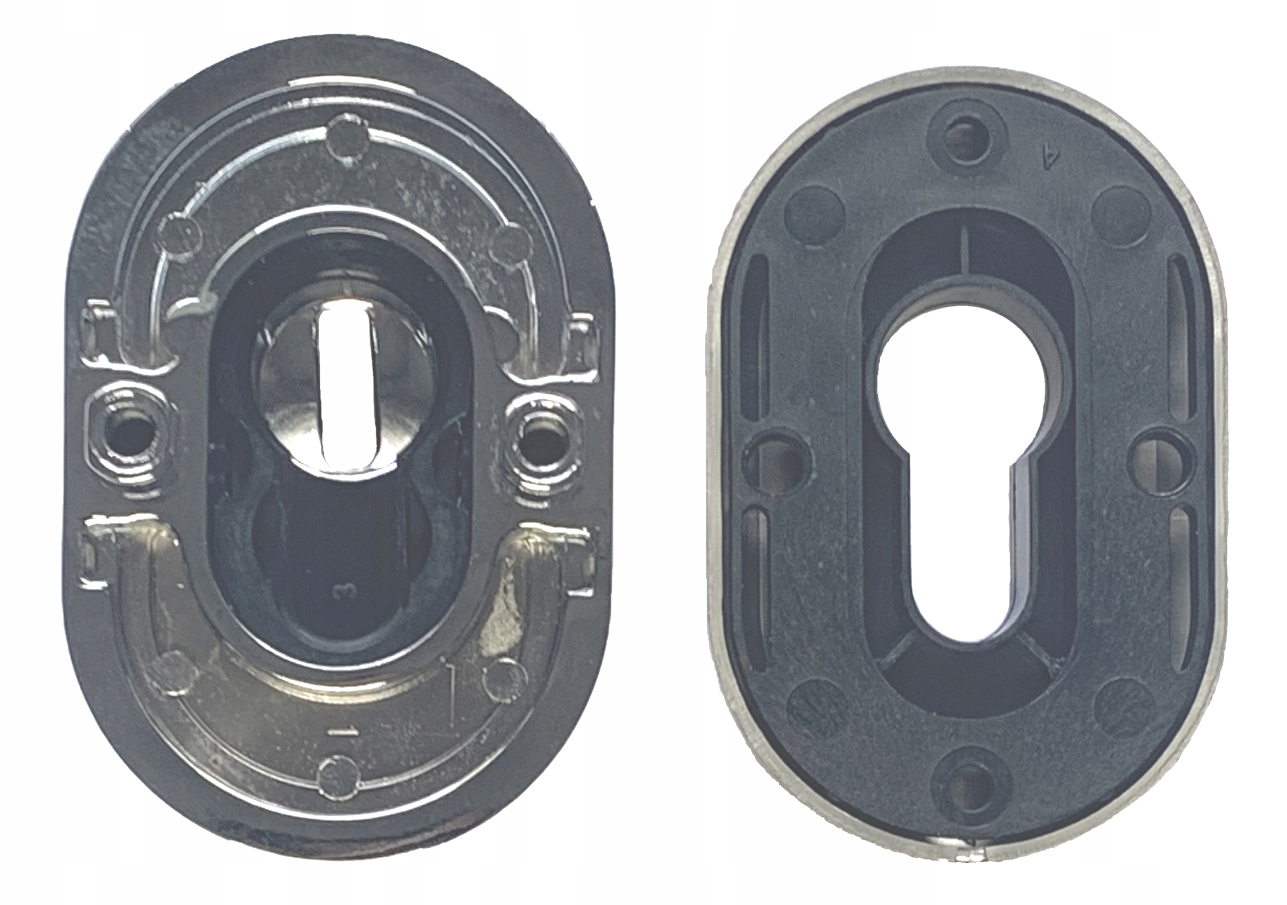 Szyld antywłamaniowy do drzwi GERDA anoda platyna Kolor inny kolor