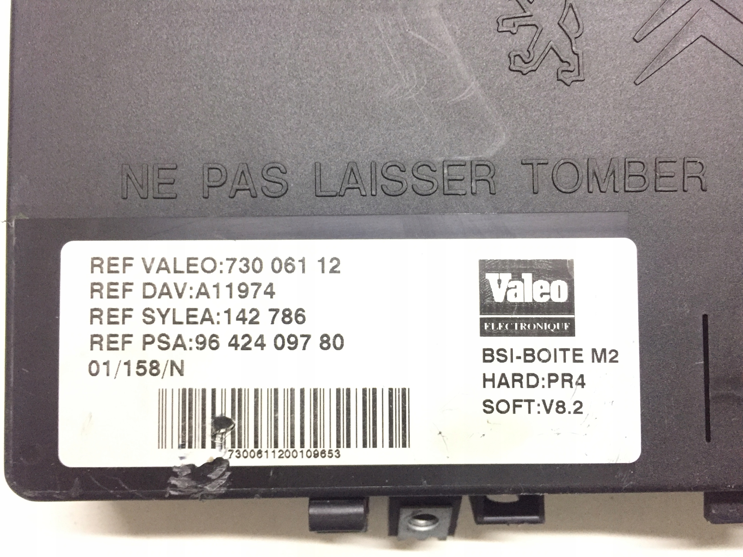 SKRZYNKA BEZPIECZNIKÓW BSI 9642409780 73006112 Producent części Citroen OE