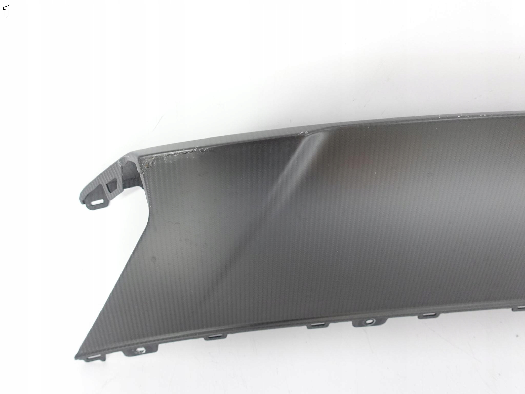 AUDI RSQ8 RS Q8 PERFORMANCE 4M8 LIFT SPOILER CARBON MATT W bumper front