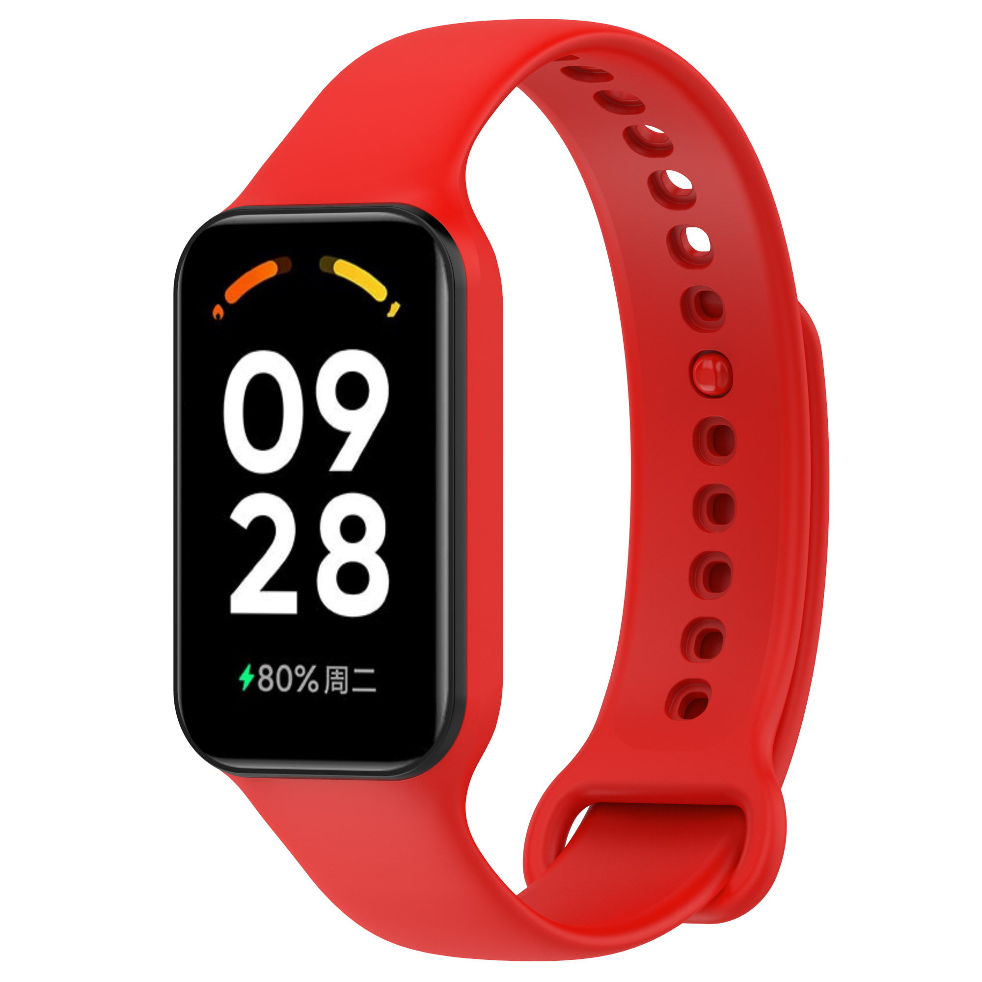 

Pasek Silikonowy Do Xiaomi Redmi Band 2 Red