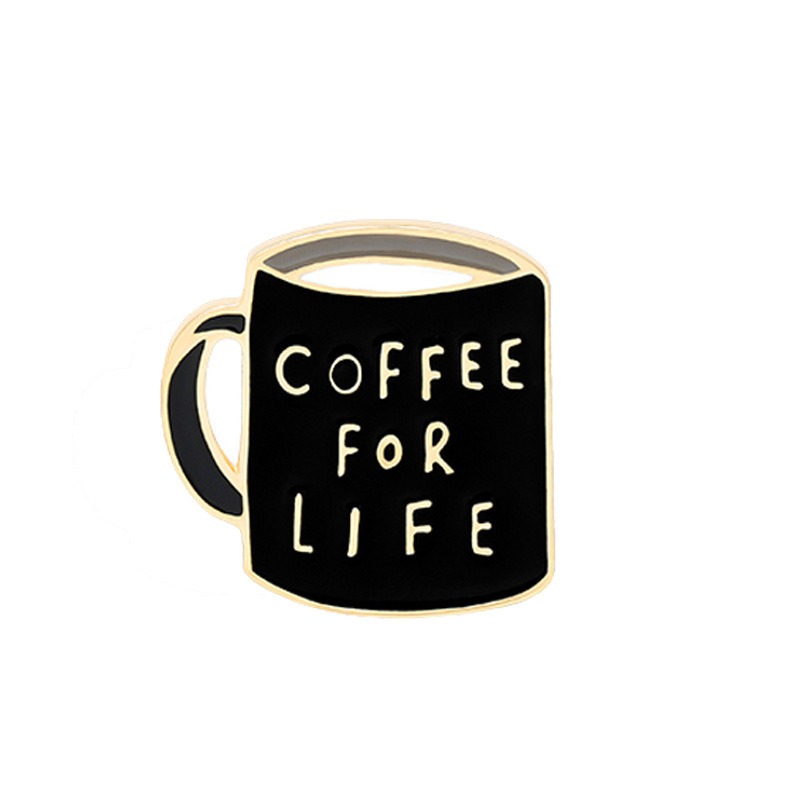 

Przypinka Metal Kubek Kawa Coffee For Life