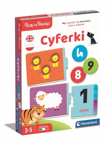 

Nauka liczenia Clementoni Cyferki
