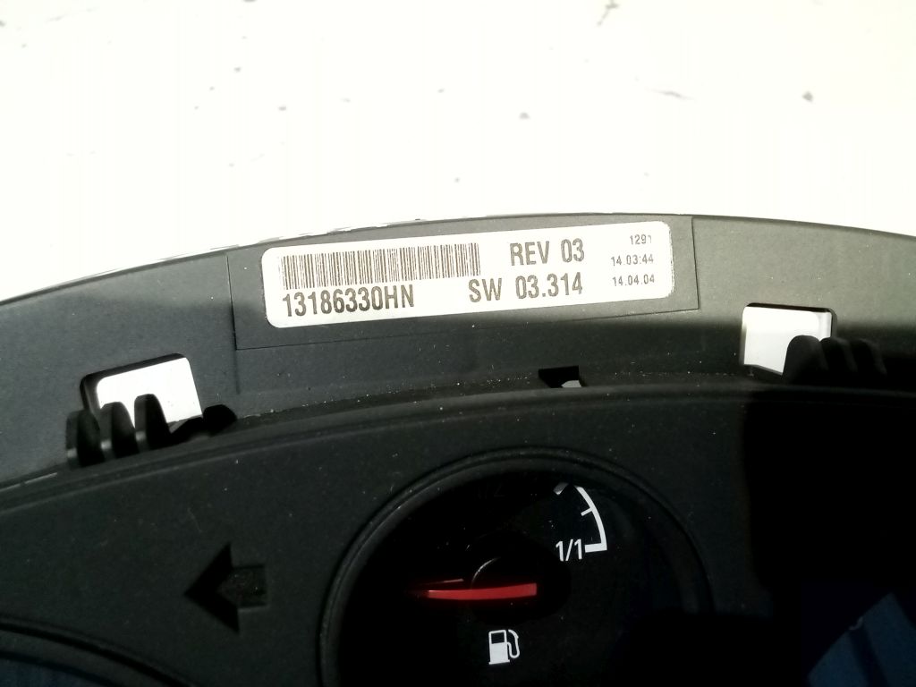Opel Astra H III 3 dials dials predkosciomierz