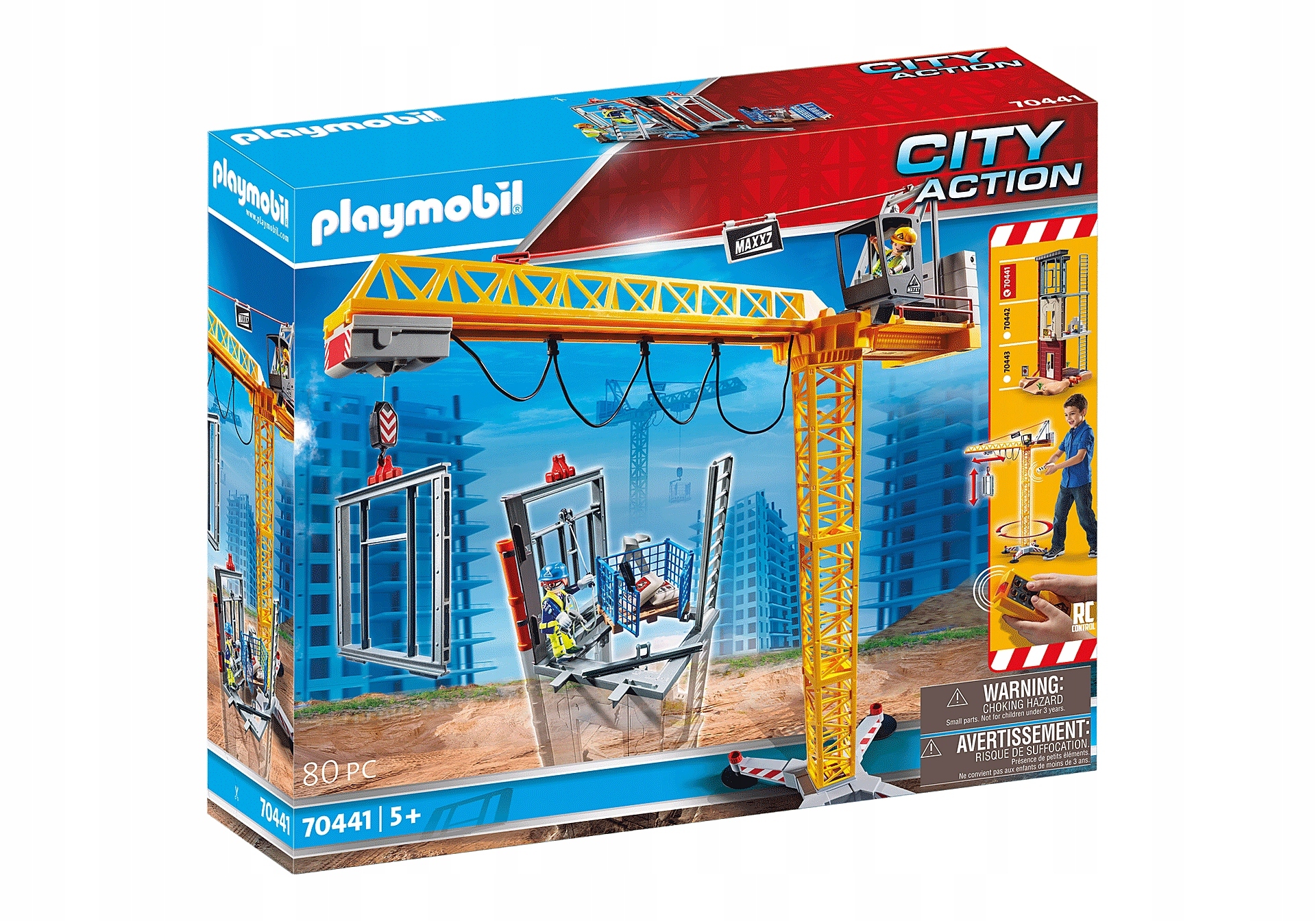 Playmobil 70441 Zdalnie Sterowany Żuraw City Rc