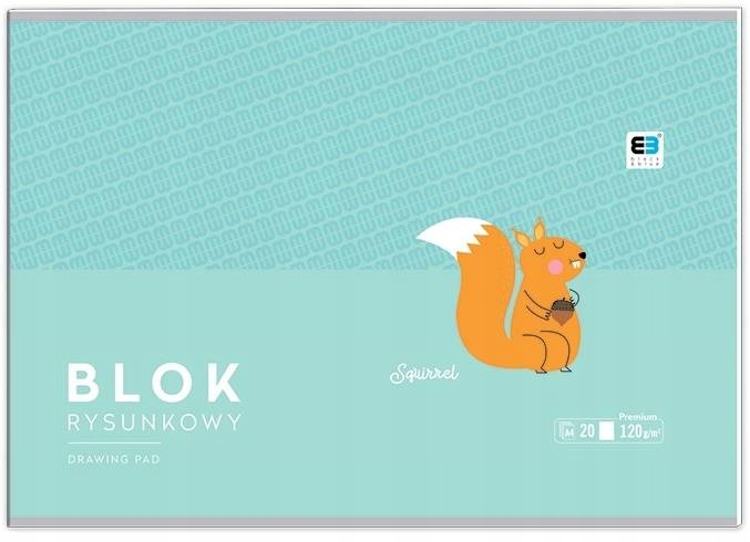 Blok Rysunkowy A4 20 Kartek Białych Interdruk Kod producenta 5902277297440